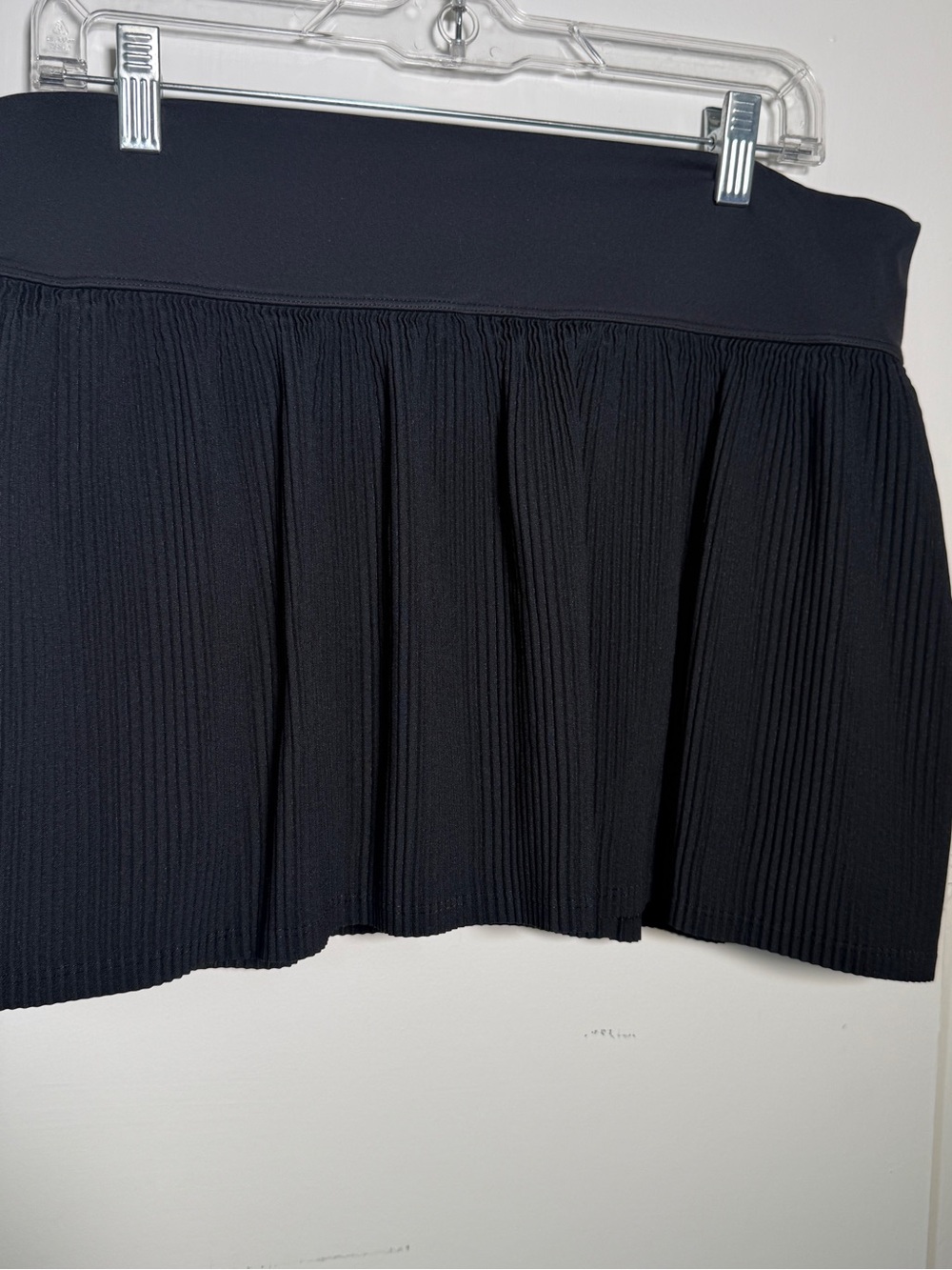 All In Motion Women’s Black Pleated Skort Large Tennis Golf